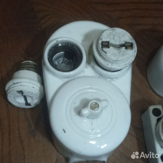 Довоенная немнцкая электрика (Фарфор) 33 штуки