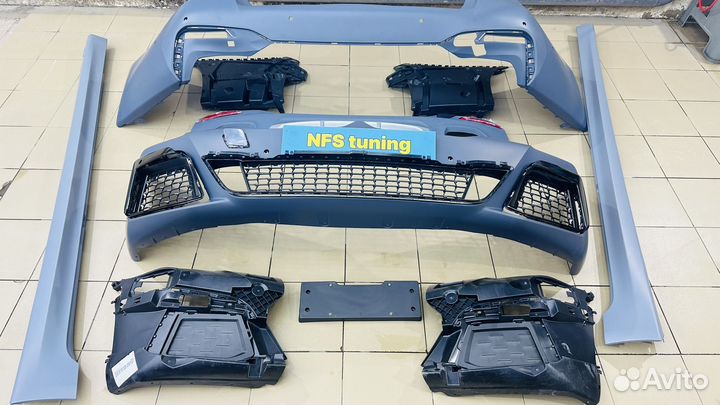 Обвес BMW G30 M-tech полный комплект LCI