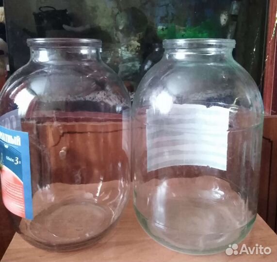 Банки 0,7 и 3л
