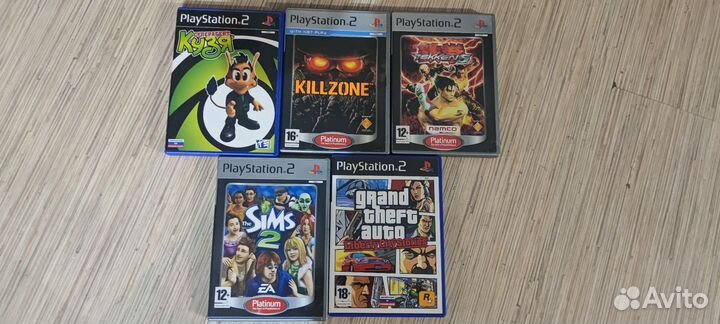 Лицензионные игры ps2