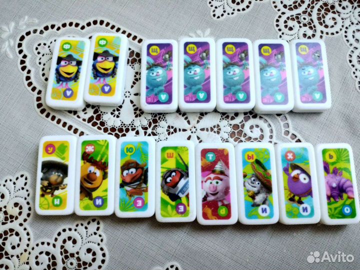 Игра для детей Домино Смешарики (Spar)