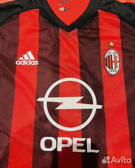 Легендарная футболка Milan Opel adidas Ibrahimovic