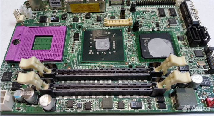 Материнская плата мини nano-GM45A2