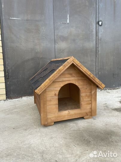 Будка утепленная двускатная