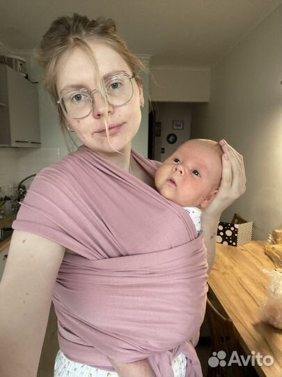 Слинг шарф трикотажный