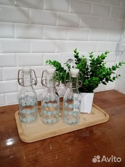 Бутылка с пробкой IKEA