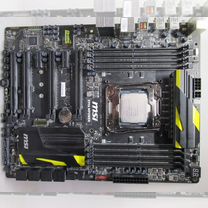 Материнская плата MSI X99A mpower + i7-5820K 3300M