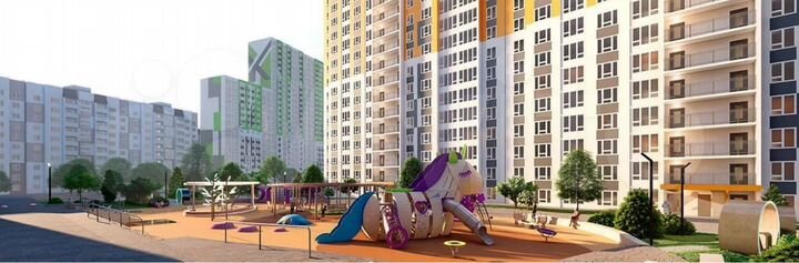 3-к. квартира, 93,5 м², 13/22 эт.