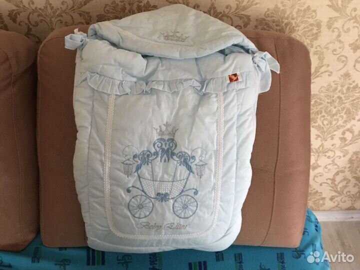 Конверт на выписку для мальчика весна осень