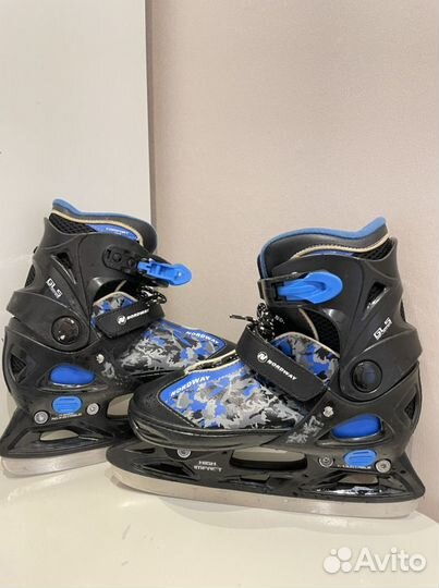 Коньки раздвижные хоккейные Nordway 34-37