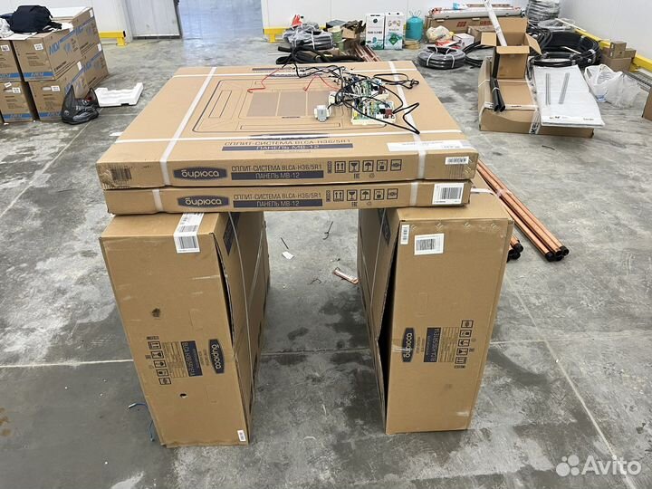 Кассетная сплит система внутренние блоки