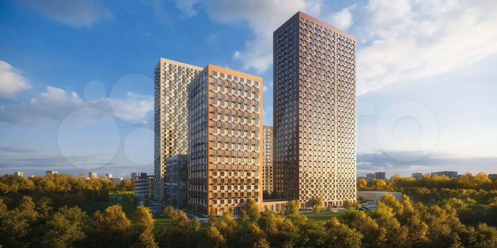 Квартира-студия, 25,6 м², 18/33 эт.