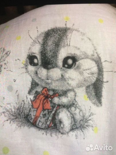 Бортики в кроватку + простынь на резинке