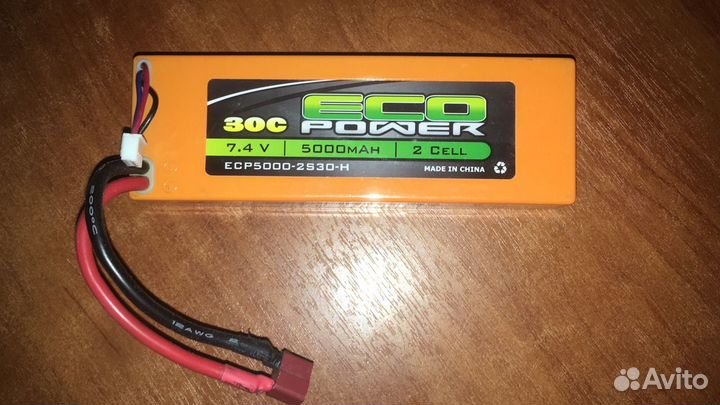 Аккумулятор 30c eco power battery 7.4v 5000mah. Но