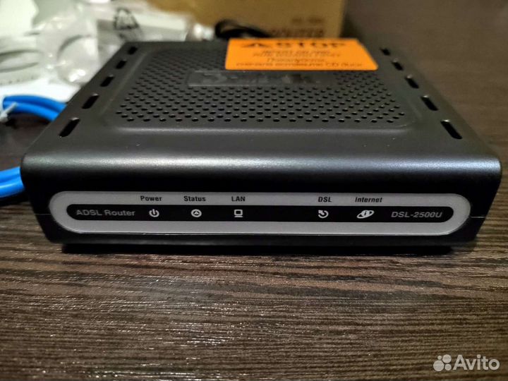 Adsl-модем (роутер) D-Link DSL-2500U