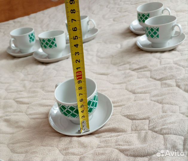 Сервиз фарфор СССР Дулевский фарфоровый завод