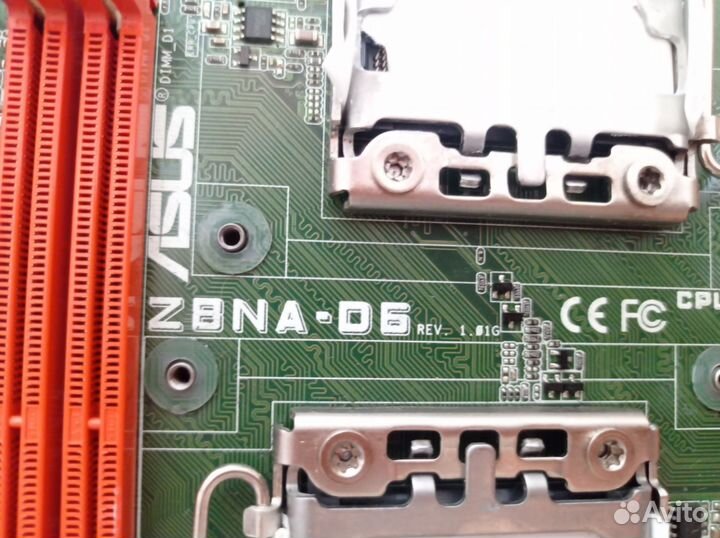 Материнская плата двухпроцессорная asus z8na-d6