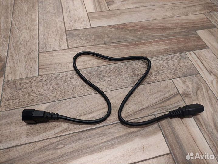 Кабель питания монитор-системный блок