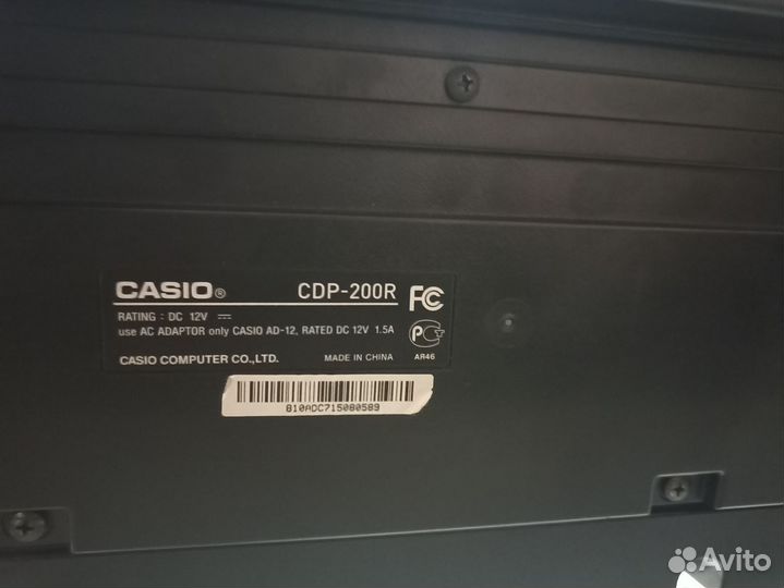 Цифровое пианино casio cdp 200R