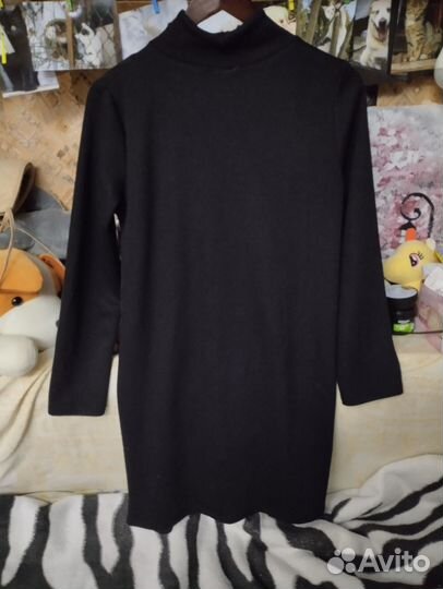 Платье zara черное размер S