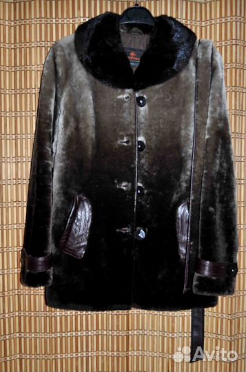 Мутоновый полушубок