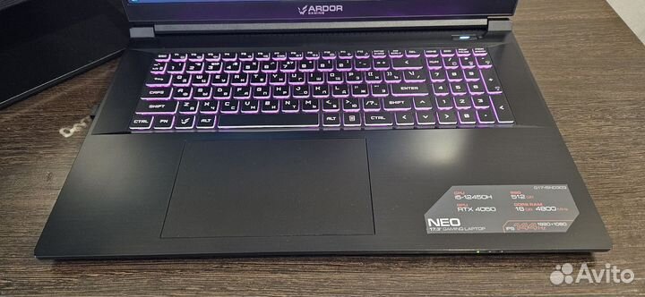 Ardor/17'144HZ/RTX4050/Core i5-12450h/16ddr5