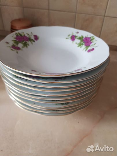 Тарелки суповые