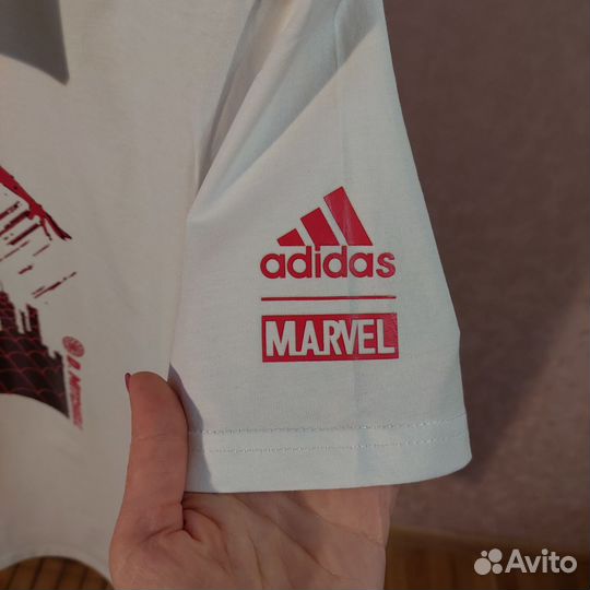 Мужская футболка Adidas (хлопок)