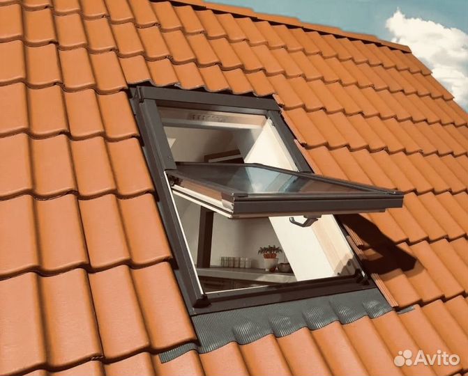 Мансардное окно fakro 55х98