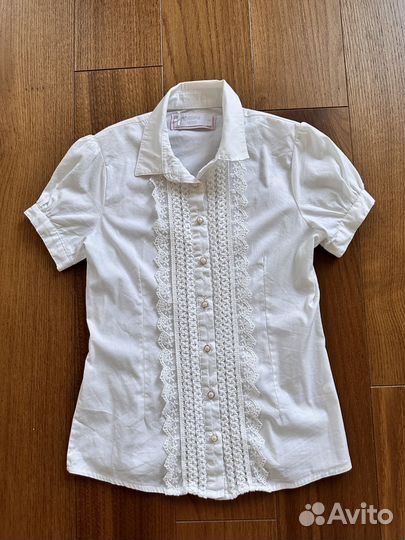 Блузки, рубашка школьные Duwali рост 146-152