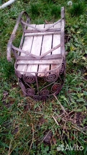 Санки из закалённого железа СССР