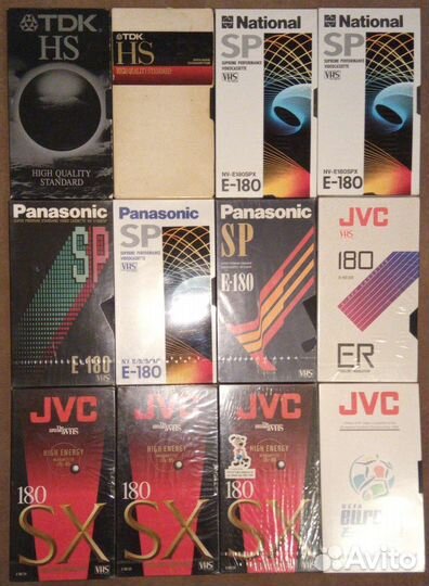 Видеокассеты б/у под запись 56 кассет