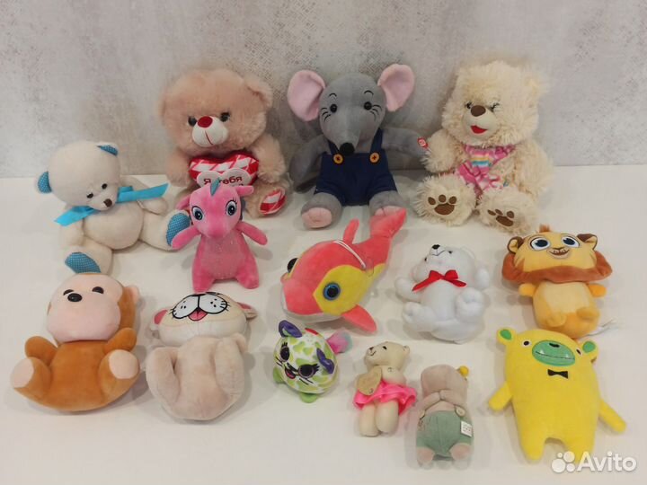 Мягкие игрушки пакетом