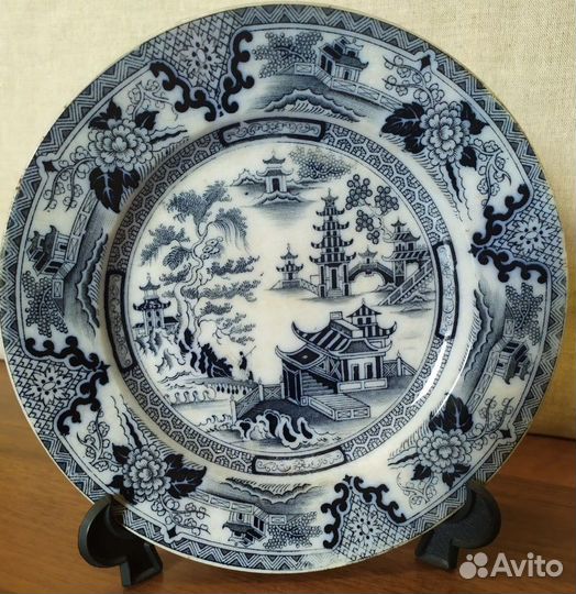 Коллекционное блюдо Villeroy&Boch 1874-1909