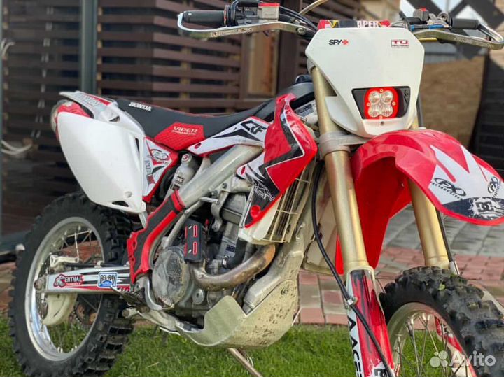 Фара для эндуро мотоцикла Honda CRF250/CRF450