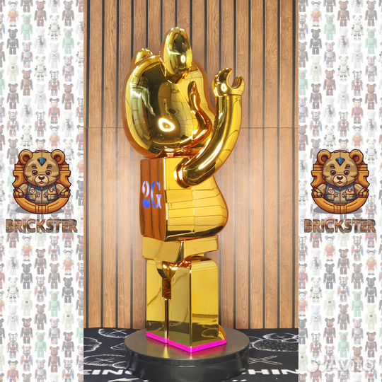 Bearbrick Sorayama Lips 1000% 70см