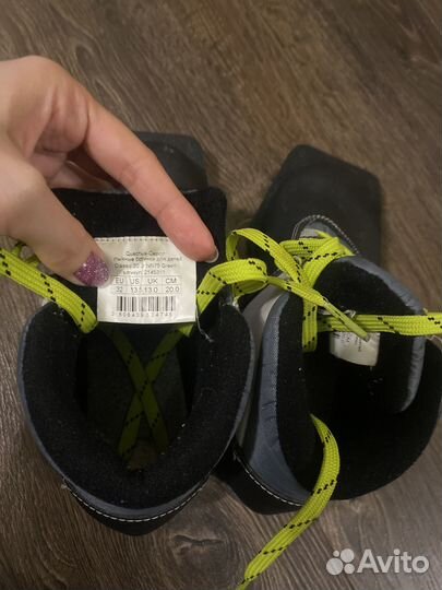 Лыжные ботинки детские 32