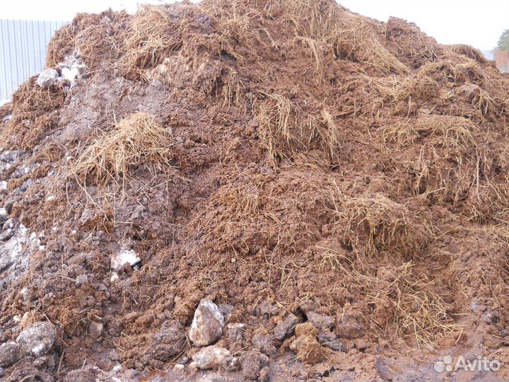 Доставка навоза куриного, коровьего, конского