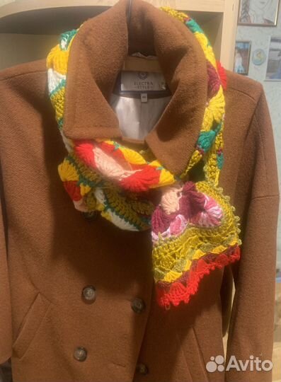 Шарф на осень,ручная работа