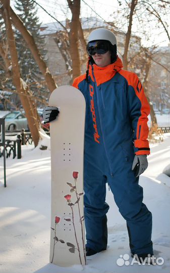 Сноуборд Sims Tina 143 белый б/у