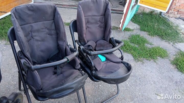Коляска для двойни