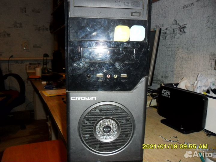 Комп/ G41M-P26/ Е5700/2gb/500gb/9600GT