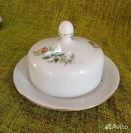 Супница, масленки. ГДР. Польша. Чехословакия