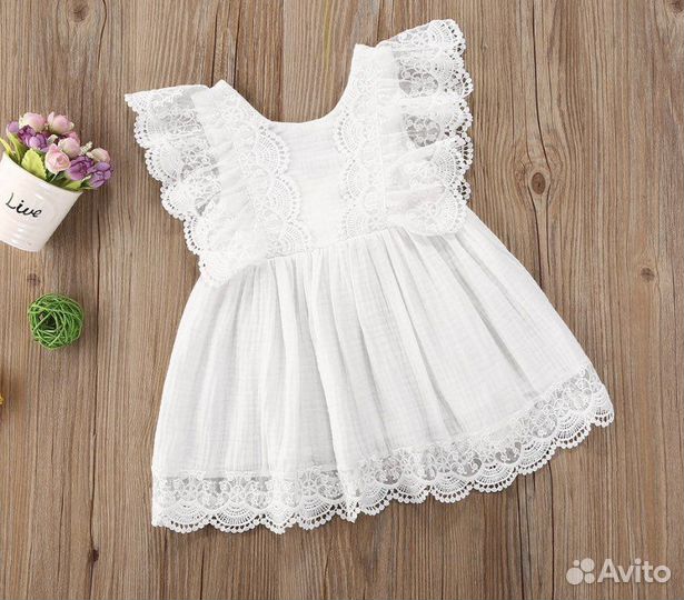 Платье для девочки 80 размер на годик