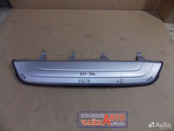 Накладка бампера задняя Lexus Rx 2019