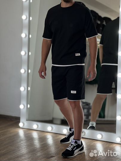 Костюм шорты+футболка S-2XL(46-54)