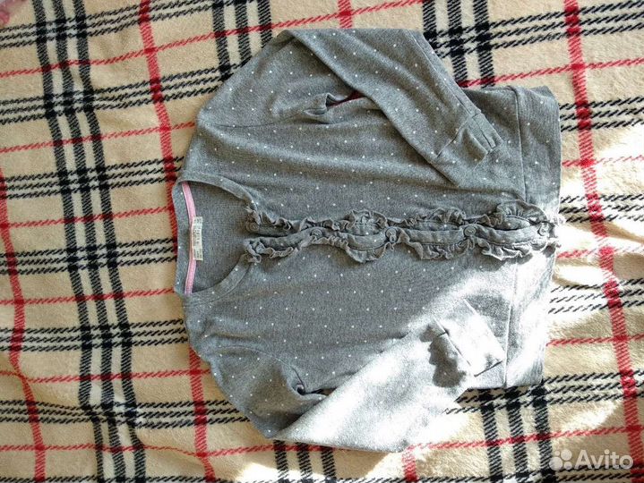 Джемпер-блузка Туника Кофта 116-122 см