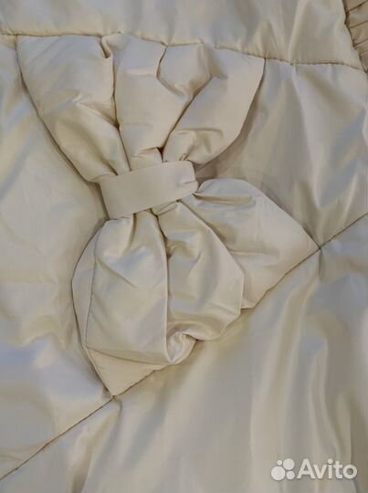 Конверт на выписку или в коляску для девочки осень