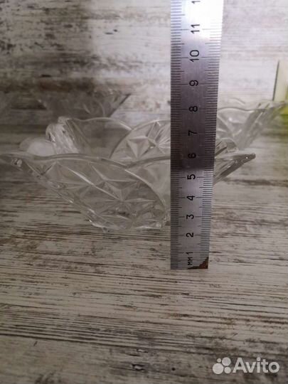 Набор стеклянных пиал/салатников