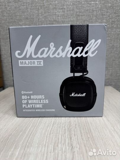 Marshall major iv black оригинал